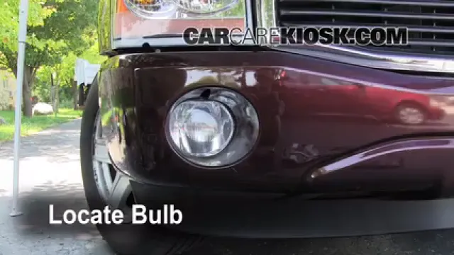 2004 Dodge Durango SLT 5.7L V8 Éclairage Feu antibrouillard (remplacer l'ampoule)